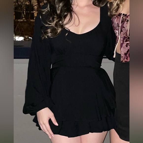 Altar’d State black romper - Picture 2 of 6